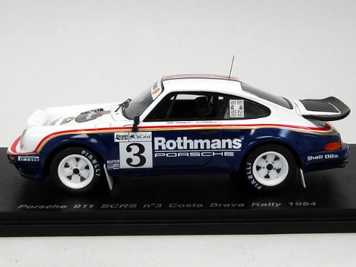 Amazon | 【Spark/スパーク】1/43 ポルシェ 911 SCRS No.3 1984年